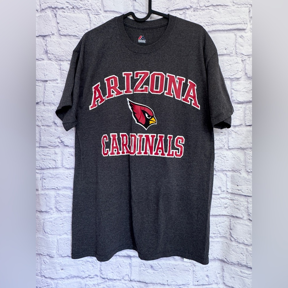 Majestic Arizona Cardinals Charcoal‎ Tee